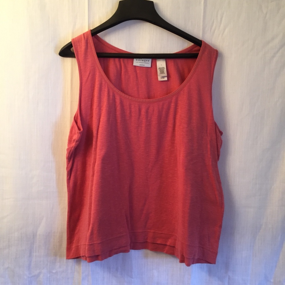 Villager twin set tank and sweater top - Picture 2 of 8